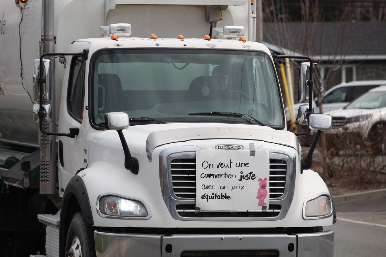 La gronde des agriculteurs du Québec s'empare de Sainte-Marie