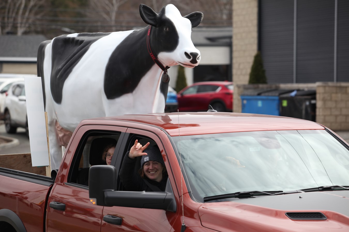 La gronde des agriculteurs du Québec s'empare de Sainte-Marie