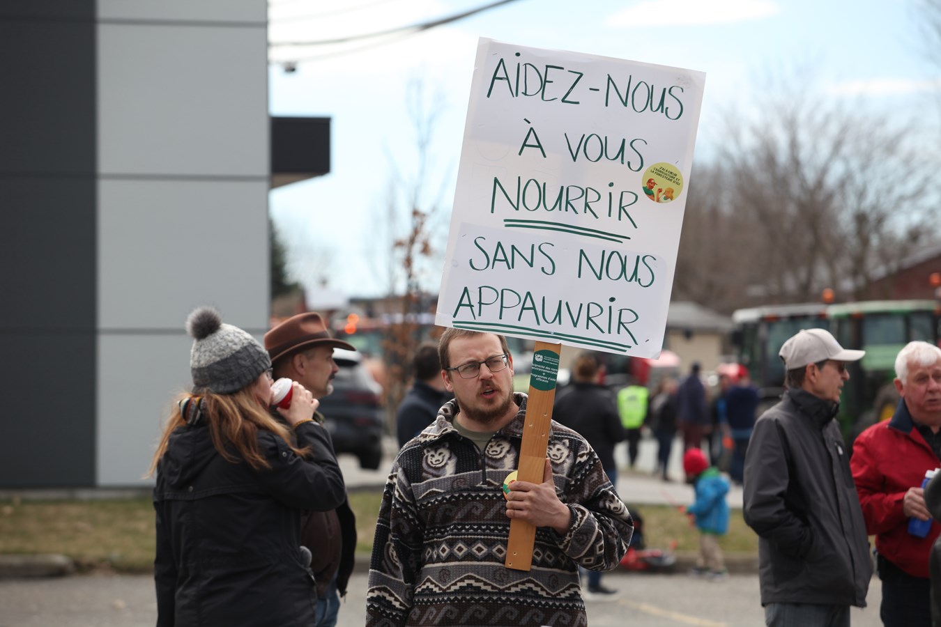 La gronde des agriculteurs du Québec s'empare de Sainte-Marie
