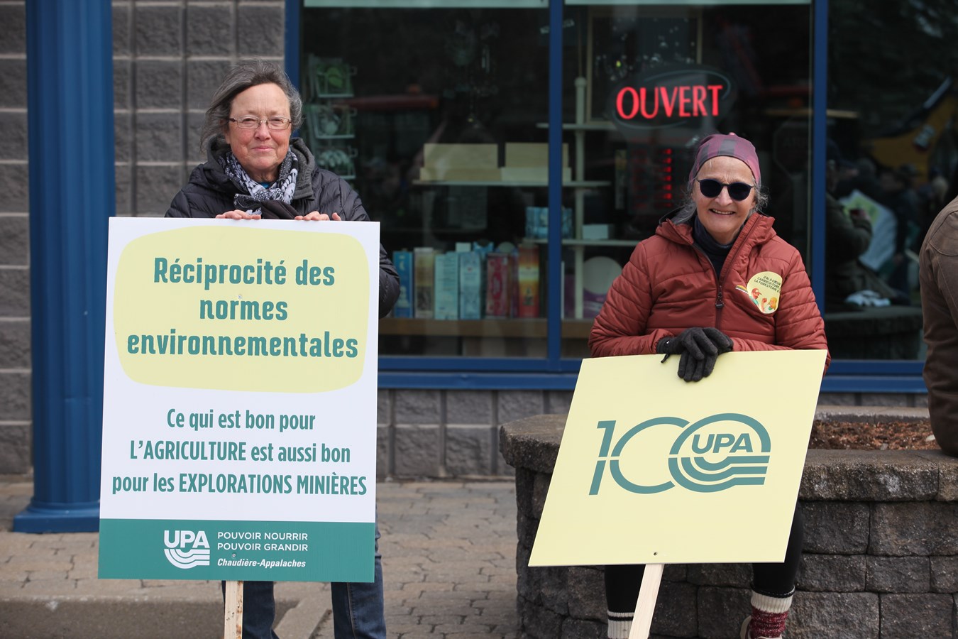 La gronde des agriculteurs du Québec s'empare de Sainte-Marie