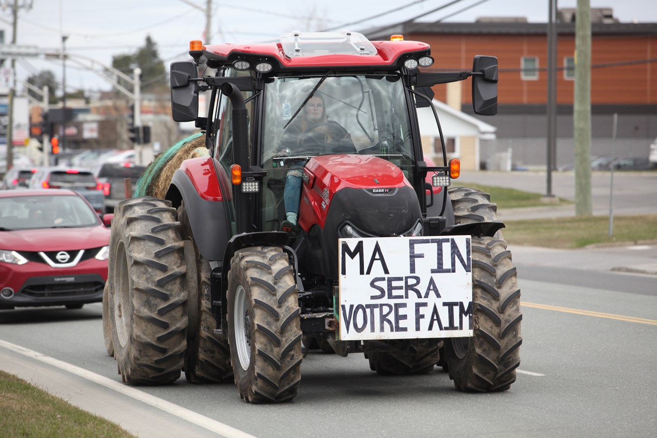 La gronde des agriculteurs du Québec s'empare de Sainte-Marie