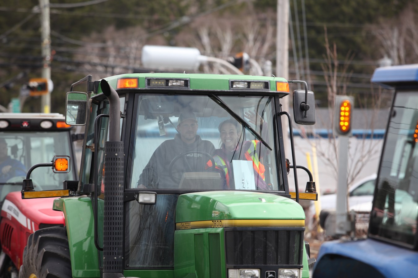 La gronde des agriculteurs du Québec s'empare de Sainte-Marie