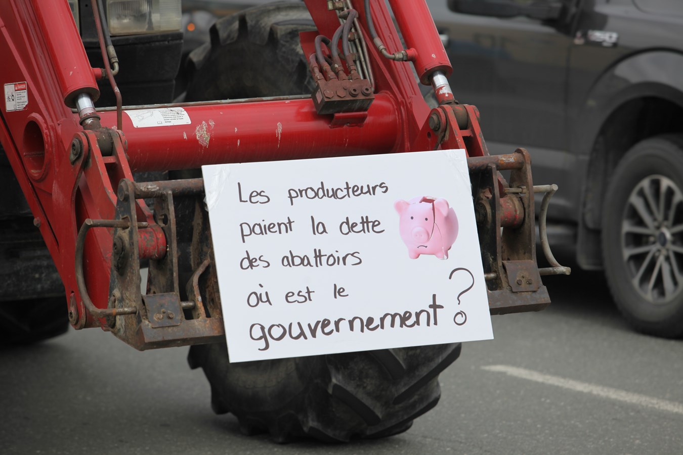 La gronde des agriculteurs du Québec s'empare de Sainte-Marie