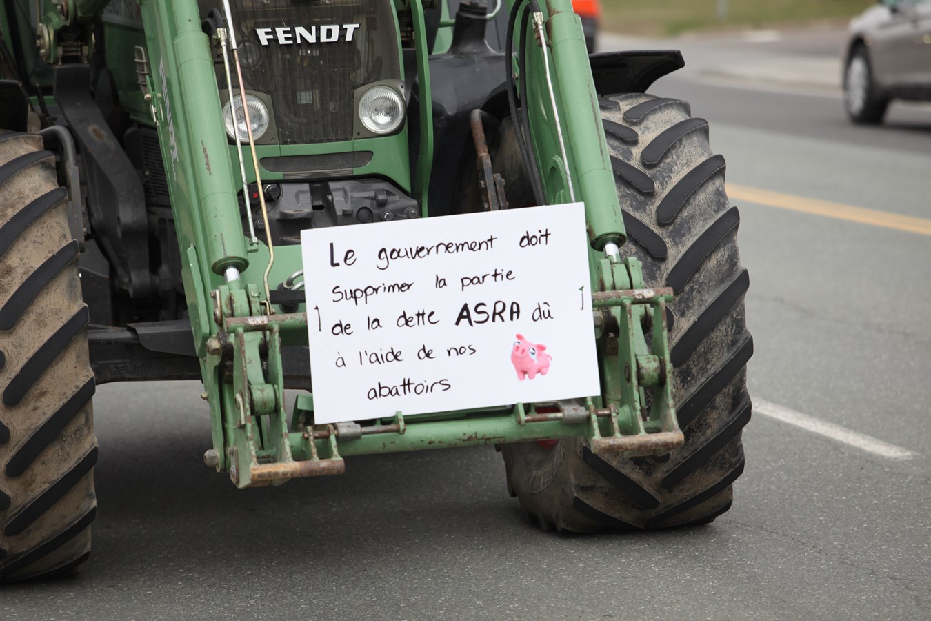 La gronde des agriculteurs du Québec s'empare de Sainte-Marie