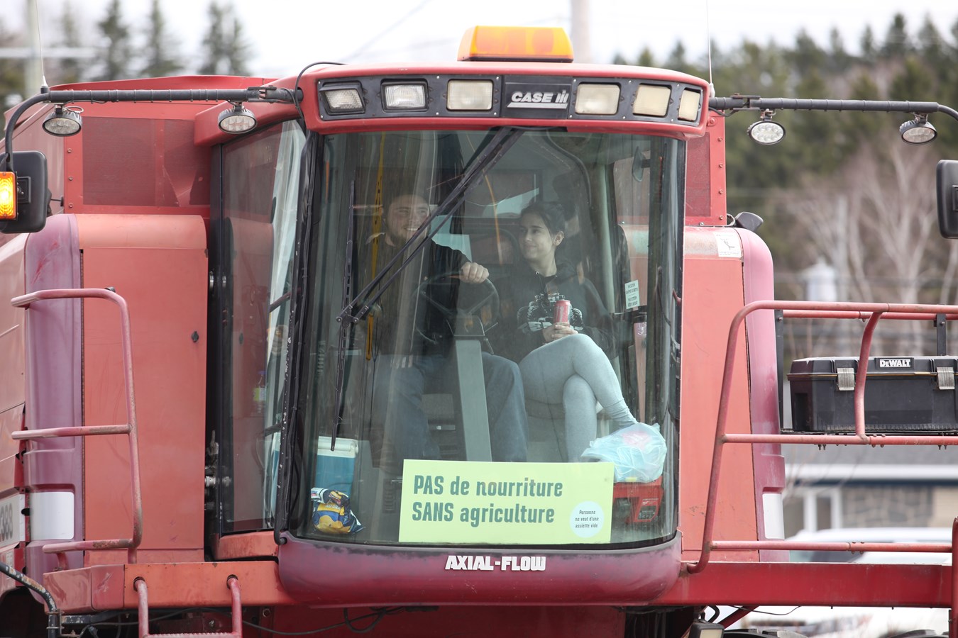 La gronde des agriculteurs du Québec s'empare de Sainte-Marie