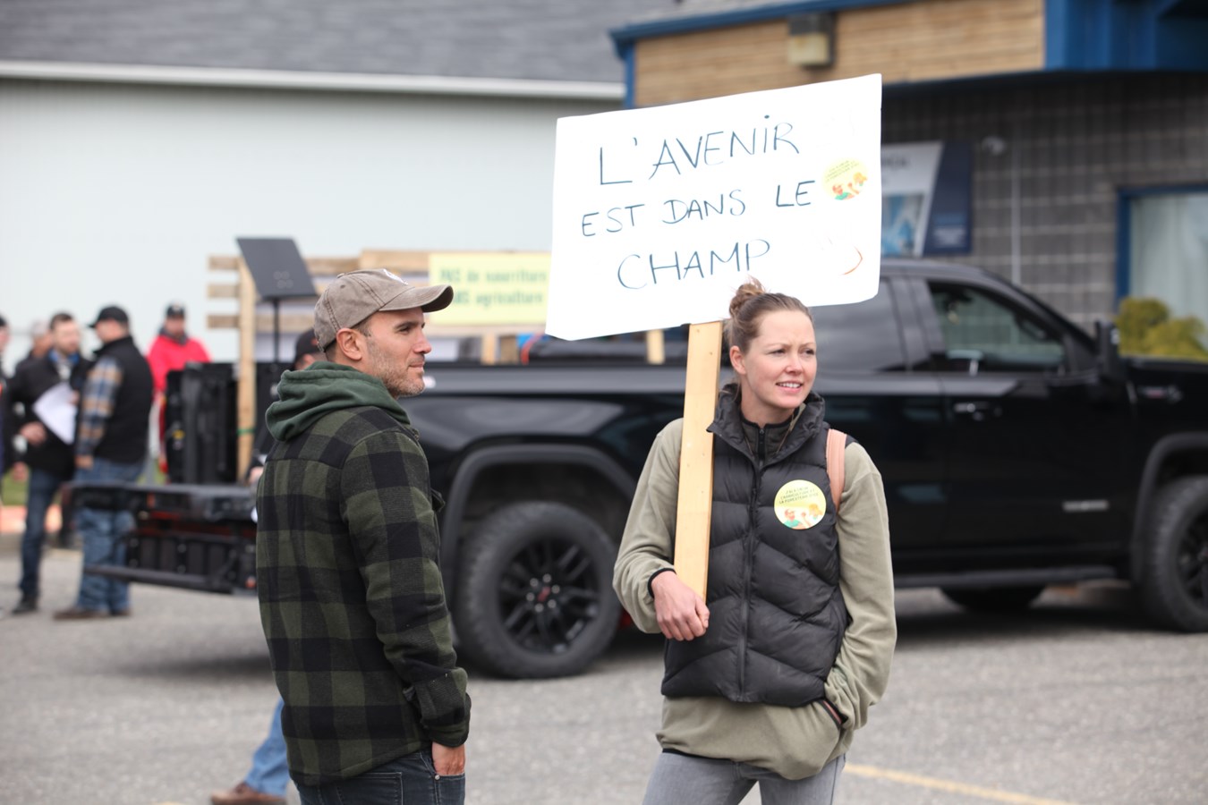La gronde des agriculteurs du Québec s'empare de Sainte-Marie