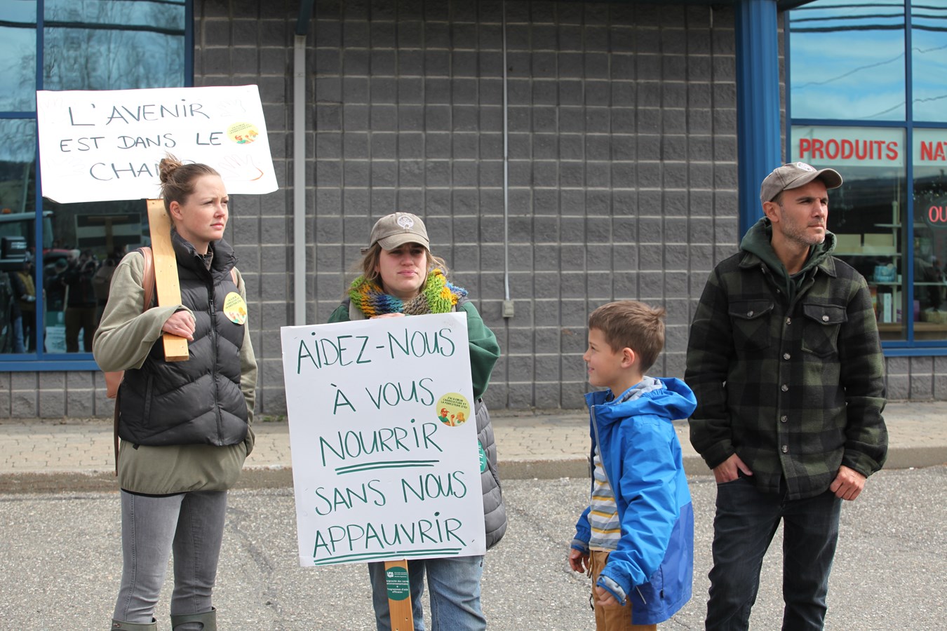 La gronde des agriculteurs du Québec s'empare de Sainte-Marie