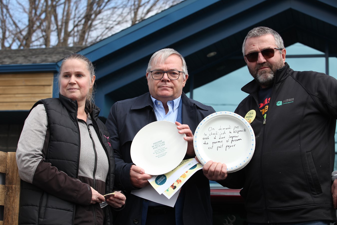 La gronde des agriculteurs du Québec s'empare de Sainte-Marie