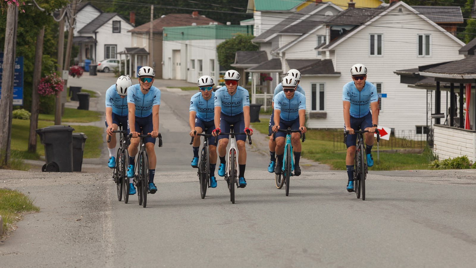 Les 21 équipes du Tour de Beauce se sont élancées ce matin