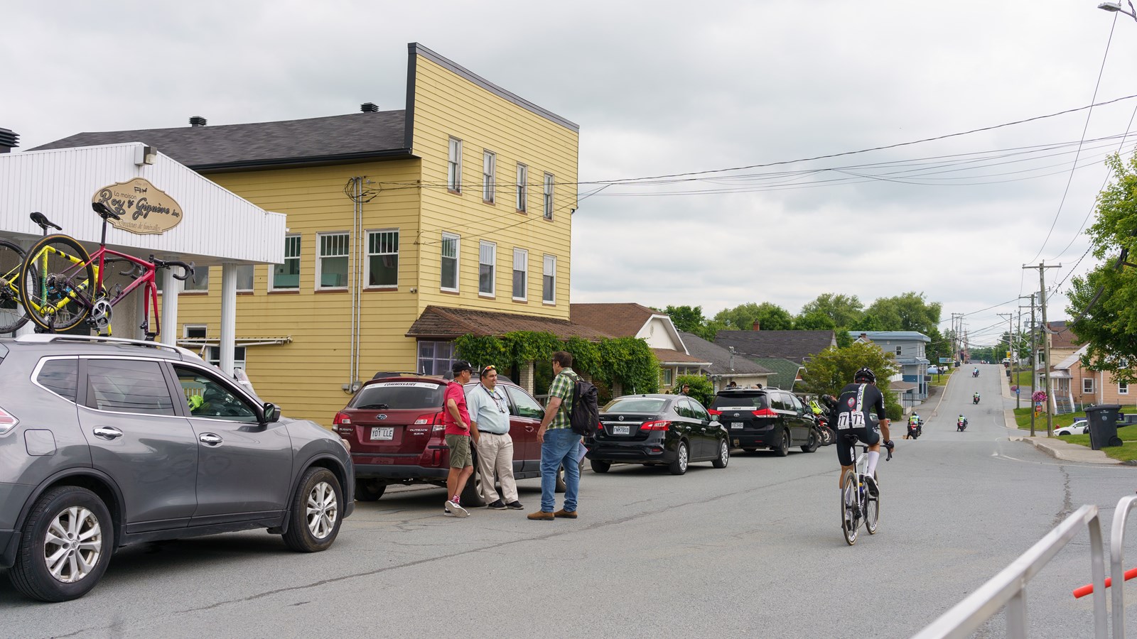 Les 21 équipes du Tour de Beauce se sont élancées ce matin