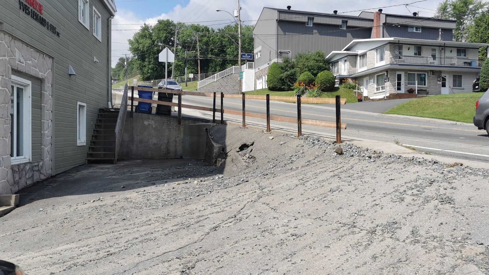 Quelques images des dégâts causés par les pluies intenses du 6 juillet