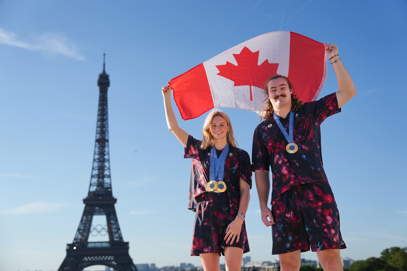 Récolte historique de médailles pour le Canada