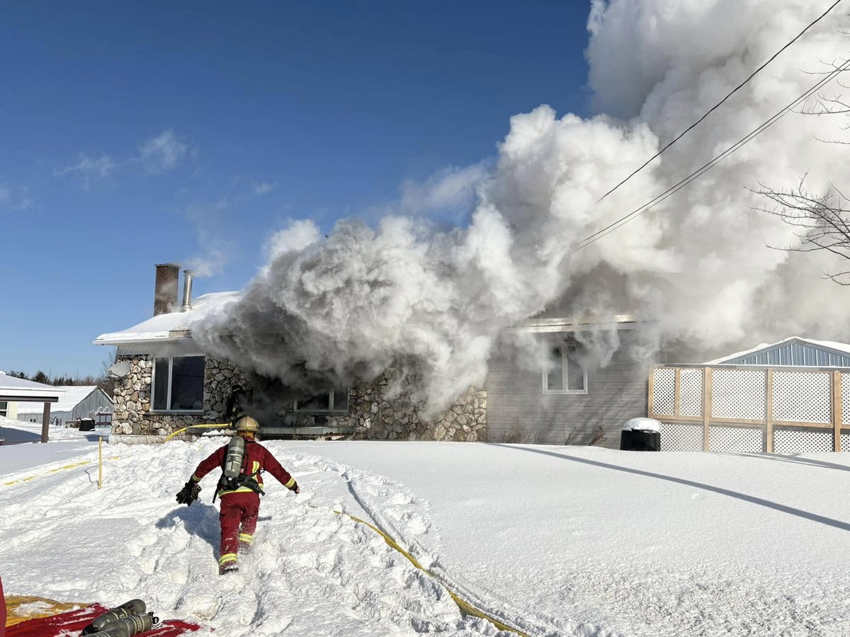 Feu de résidence à Saint-Jules