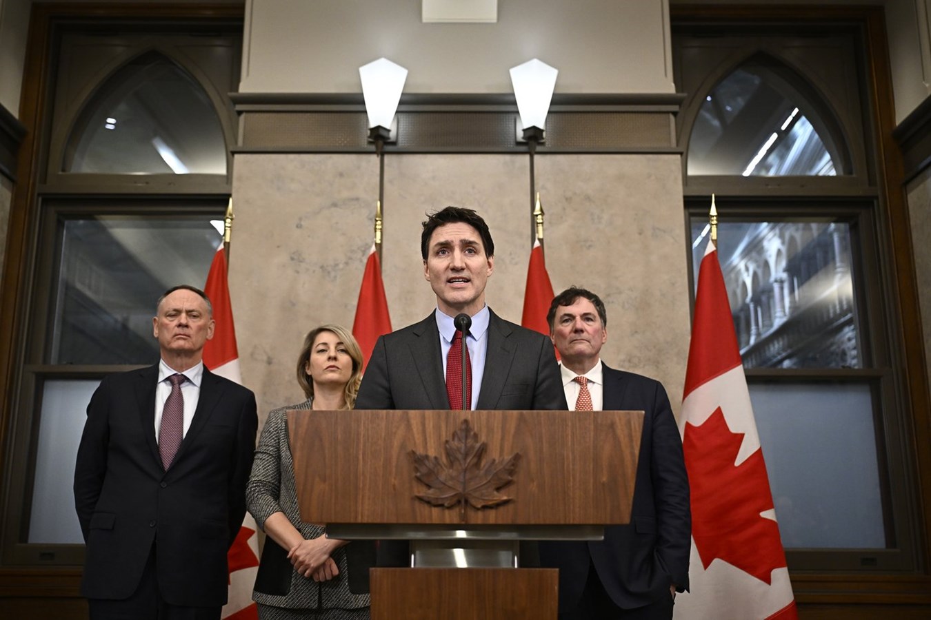 Les tarifs douaniers suspendus pour 30 jours après un accord entre Trudeau et Trump