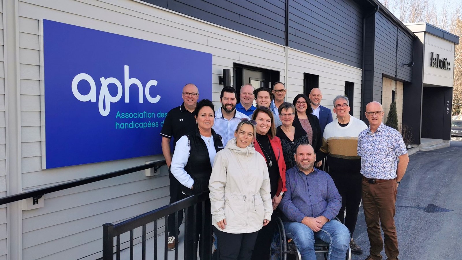 De nouveaux locaux pour l'Association des personnes handicapées de la Chaudière