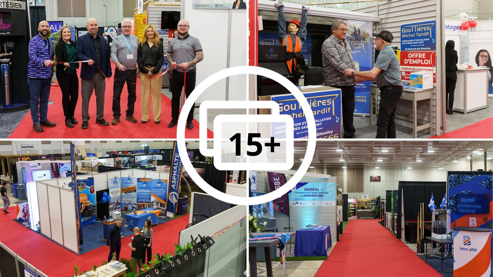 Le 36e salon Expo Habitat Beauce est officiellement ouvert