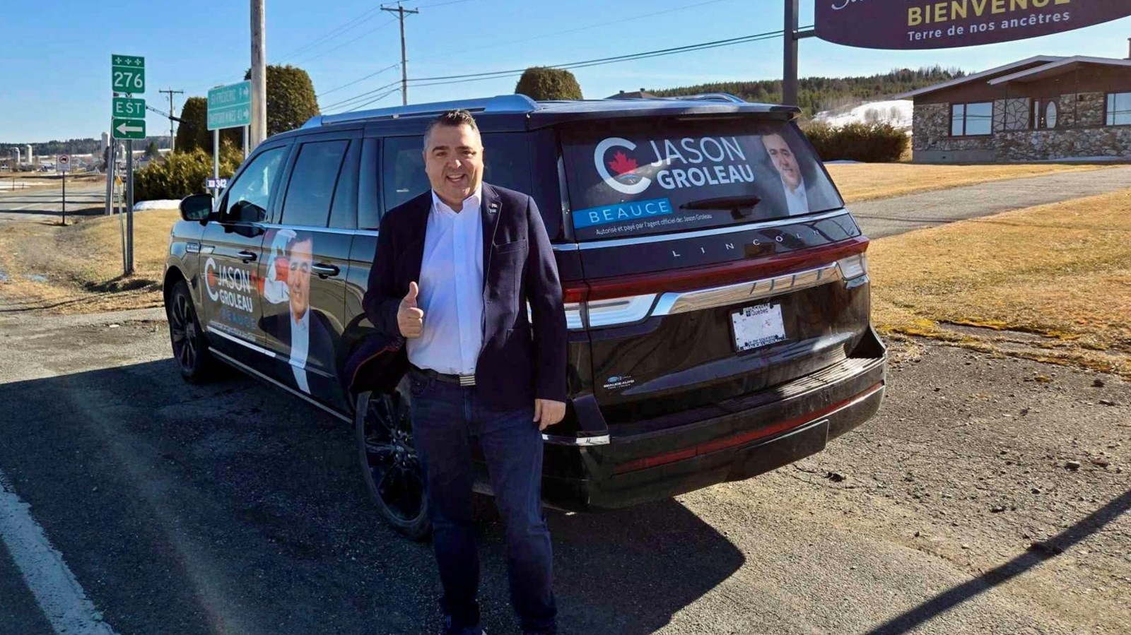 Jason Groleau entame sa campagne électorale en Beauce avec plusieurs rencontres
