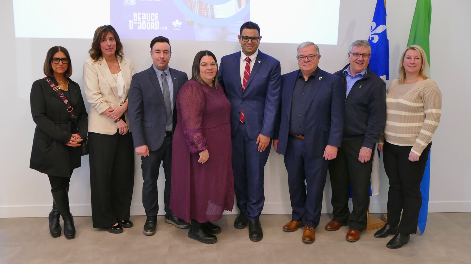Les principaux acteurs de la campagne « Ma Beauce d’abord »