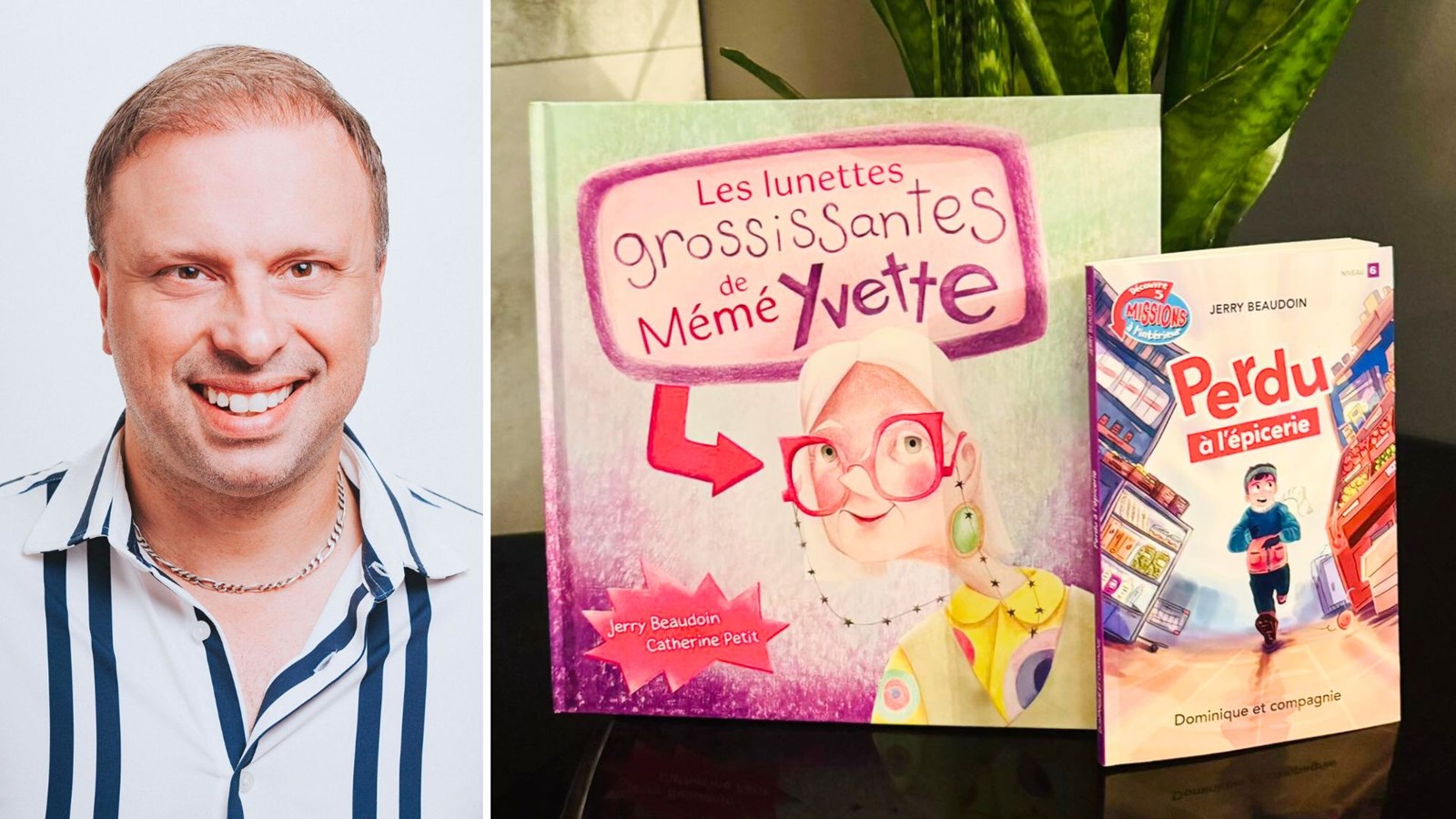 La Librairie Sélect reçoit l'auteur Jerry Beaudoin
