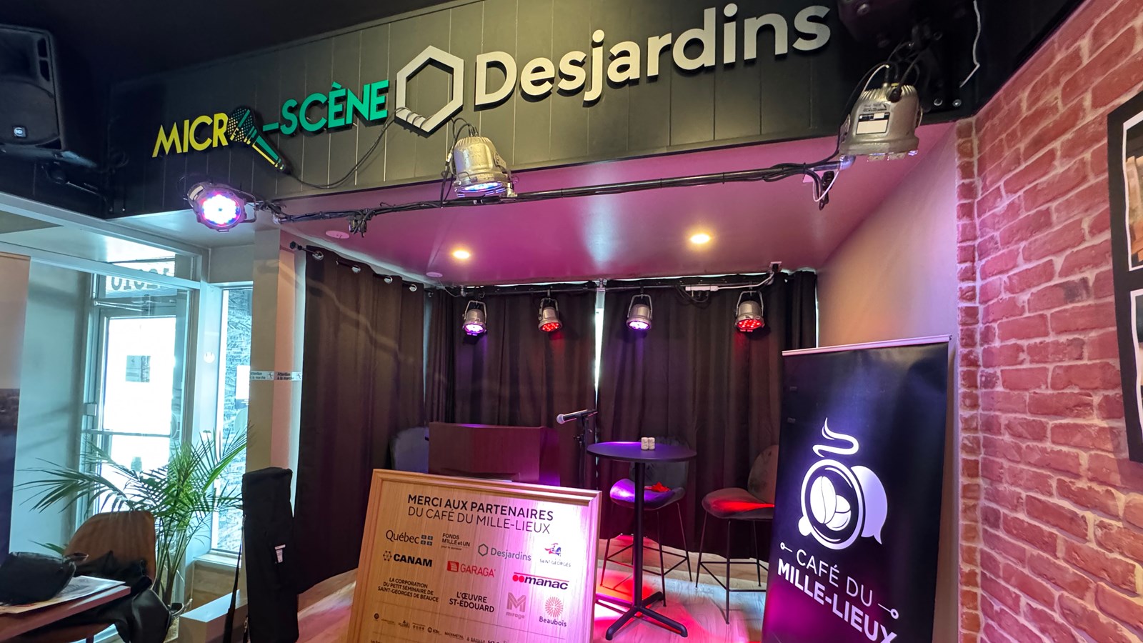 Le Café du Mille-Lieux, nouveau carrefour social et culturel en Beauce