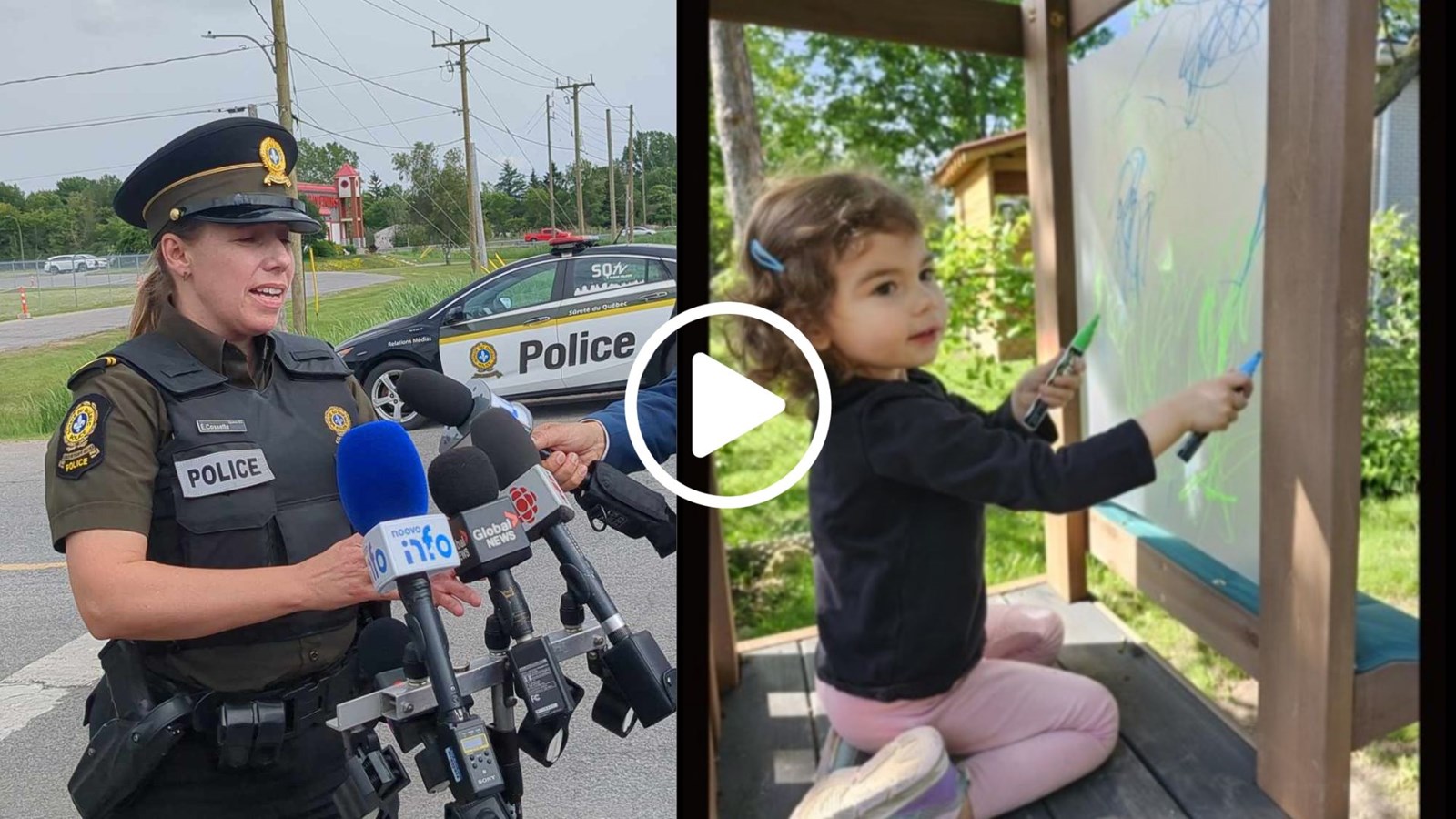 Claire Bell a été retrouvée saine et sauve en Ontario
