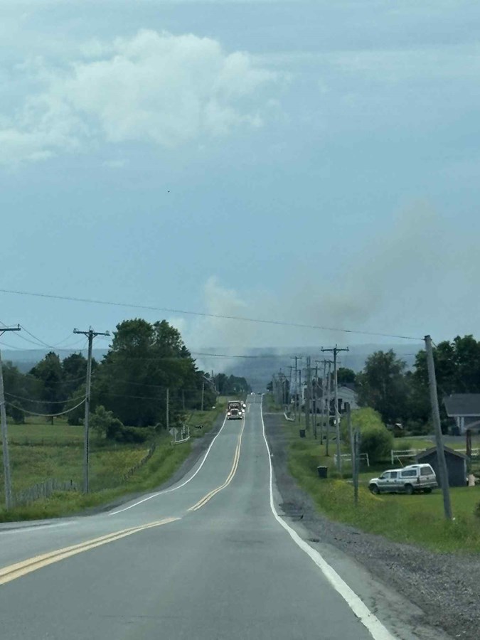 Feu d'industrie à La Guadeloupe
