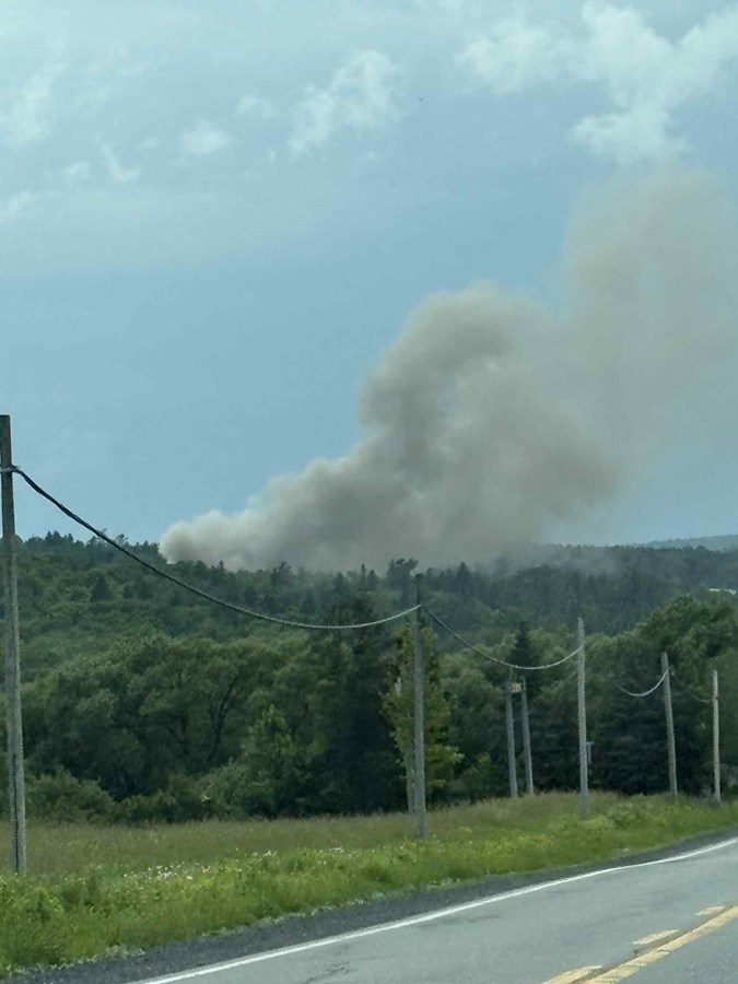 Feu d'industrie à La Guadeloupe