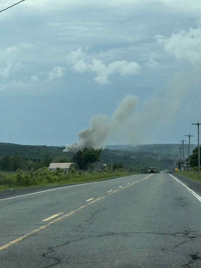 Feu d'industrie à La Guadeloupe