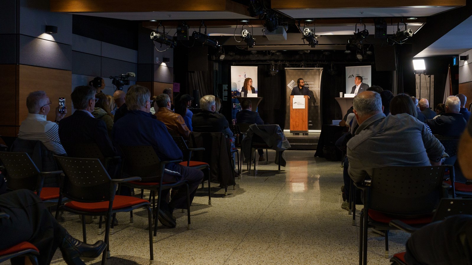 Débat électoral: deux visions d'avenir pour Saint-Georges
