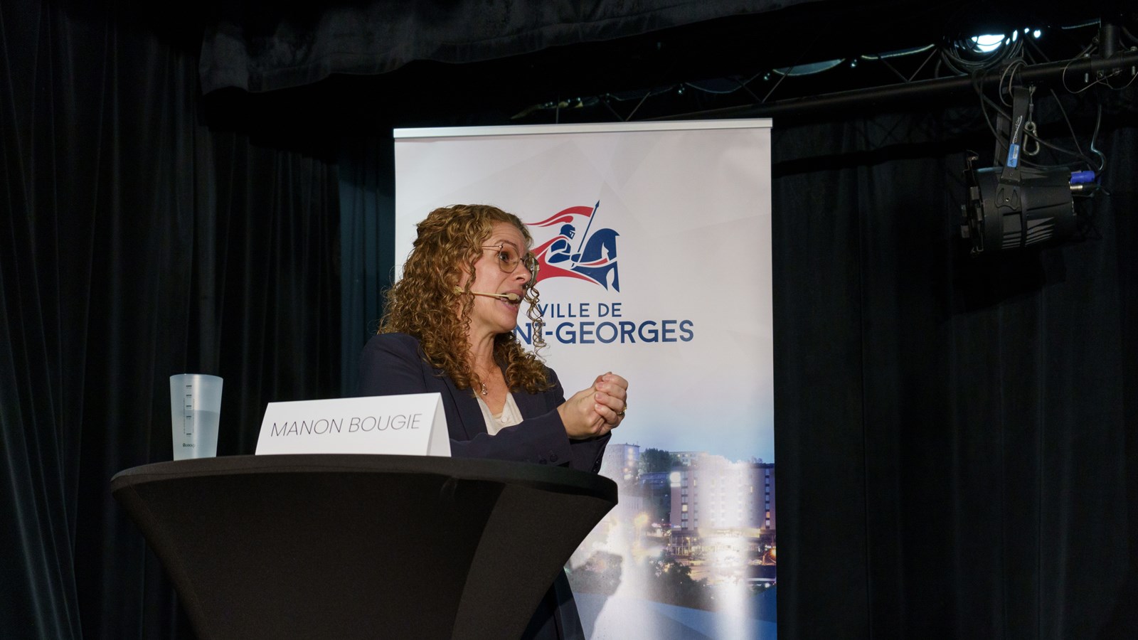 Débat électoral: deux visions d'avenir pour Saint-Georges