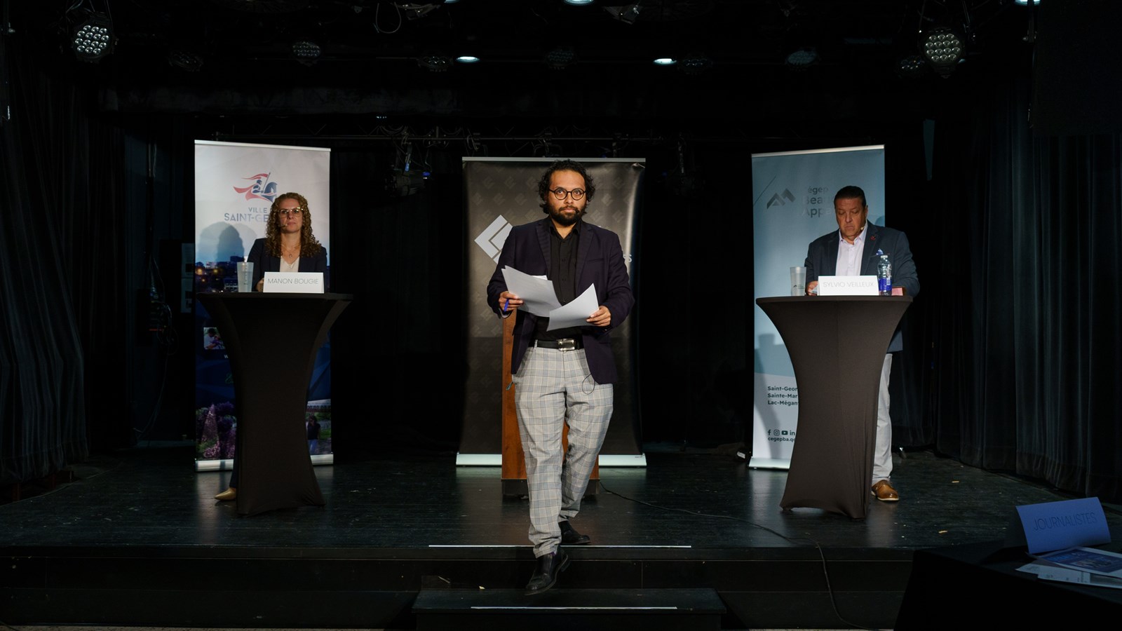 Débat électoral: deux visions d'avenir pour Saint-Georges
