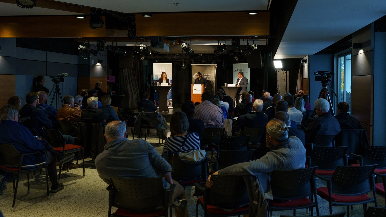 Débat électoral: deux visions d'avenir pour Saint-Georges