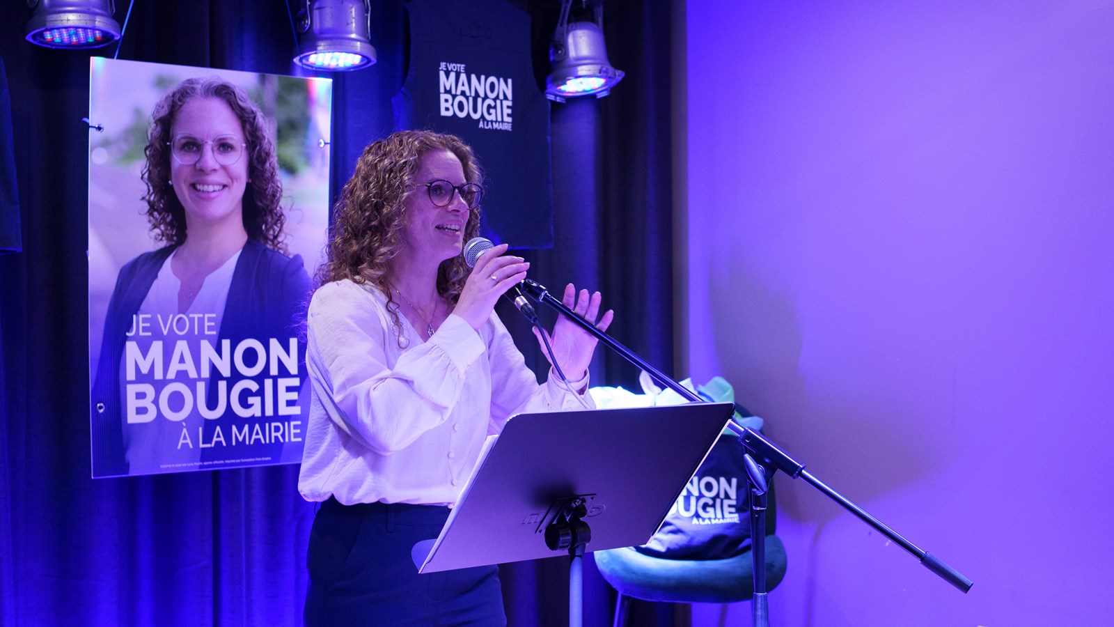 Manon Bougie devient la première mairesse de Saint-Georges