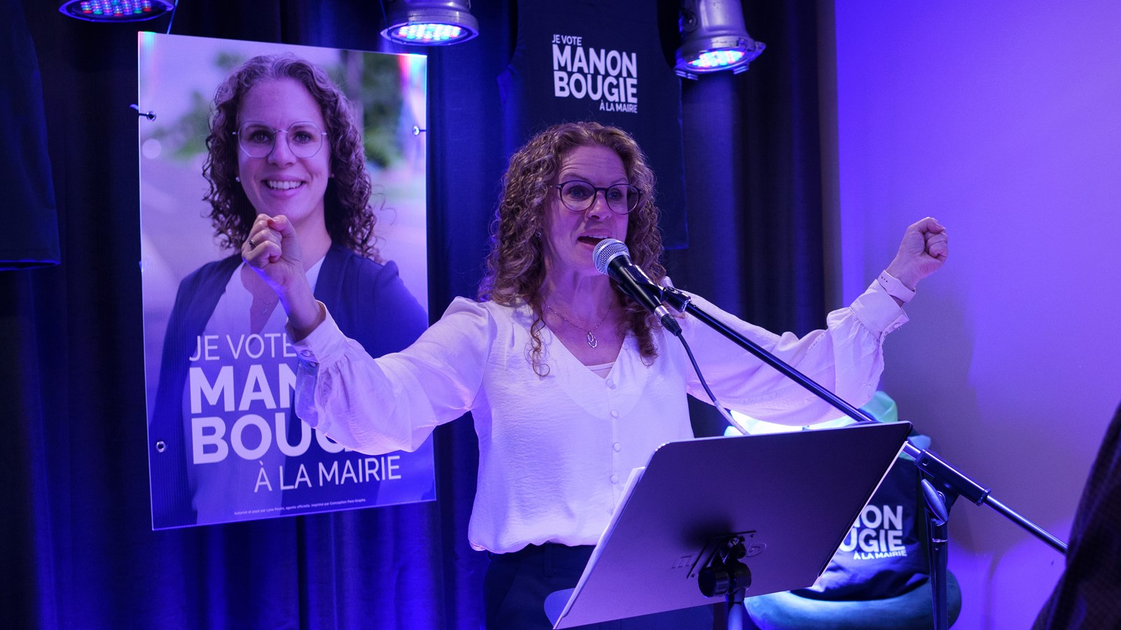 Manon Bougie devient la première mairesse de Saint-Georges