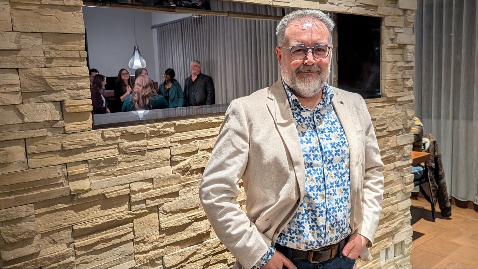 Marco Côté était bien heureux de sa campagne pour devenir maire.