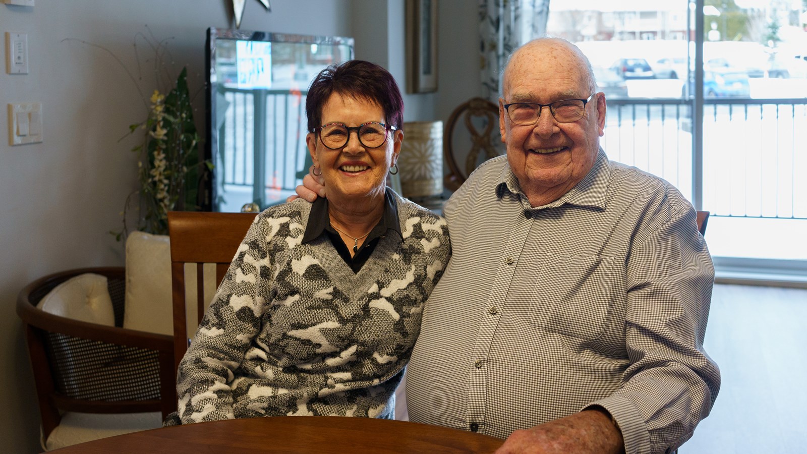 Pauline Morin et Raymond Rancourt, mariés depuis 65 ans