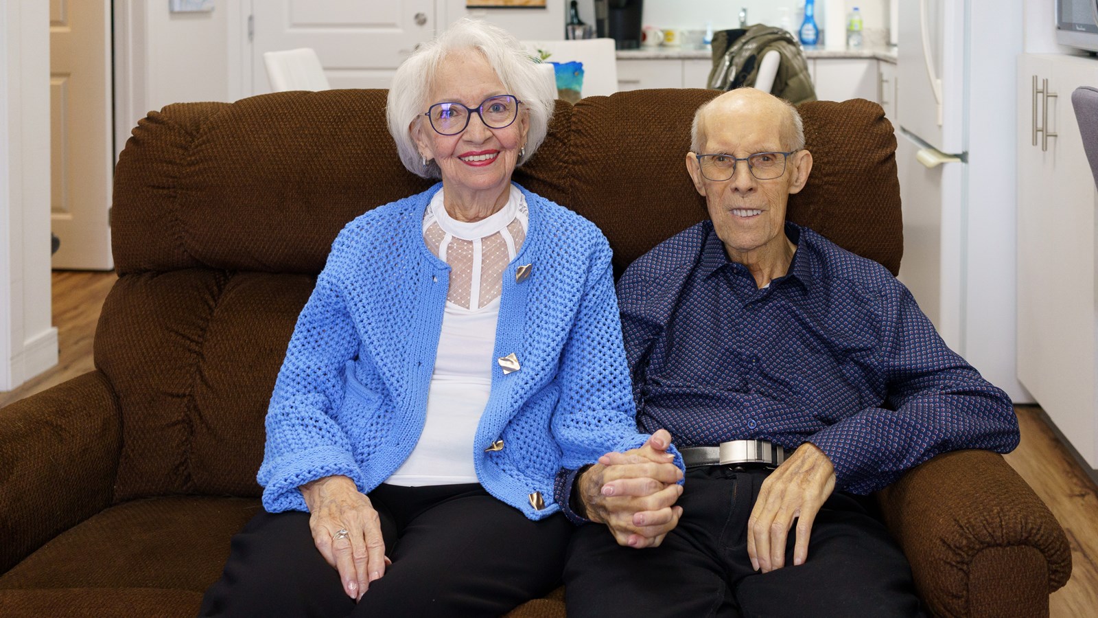 Marielle Langelier et Jean-Marie Pruneau, mariés depuis 61ans