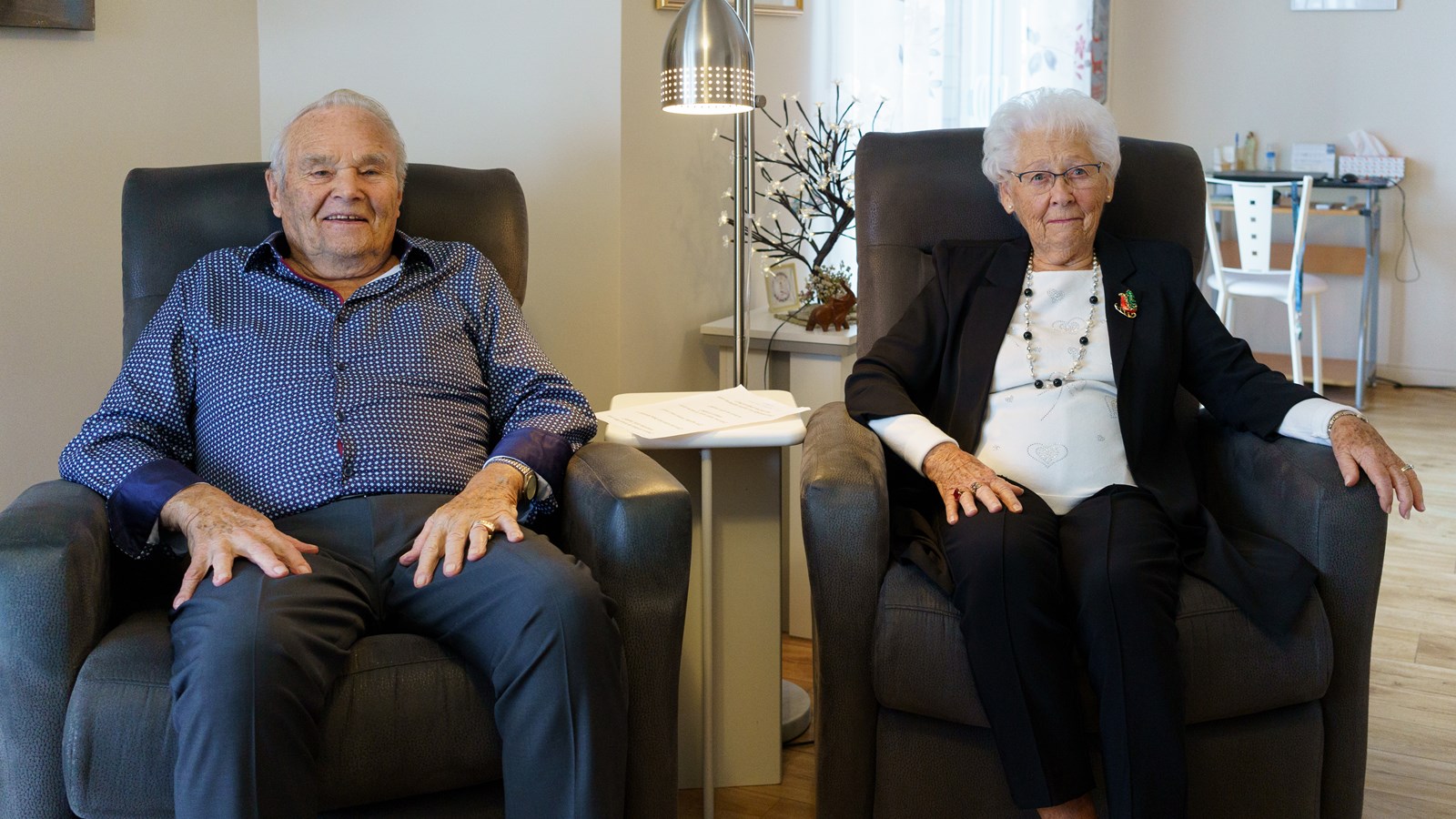 Emmanuel Caron et Jacqueline Audet, mariés depuis 70 ans