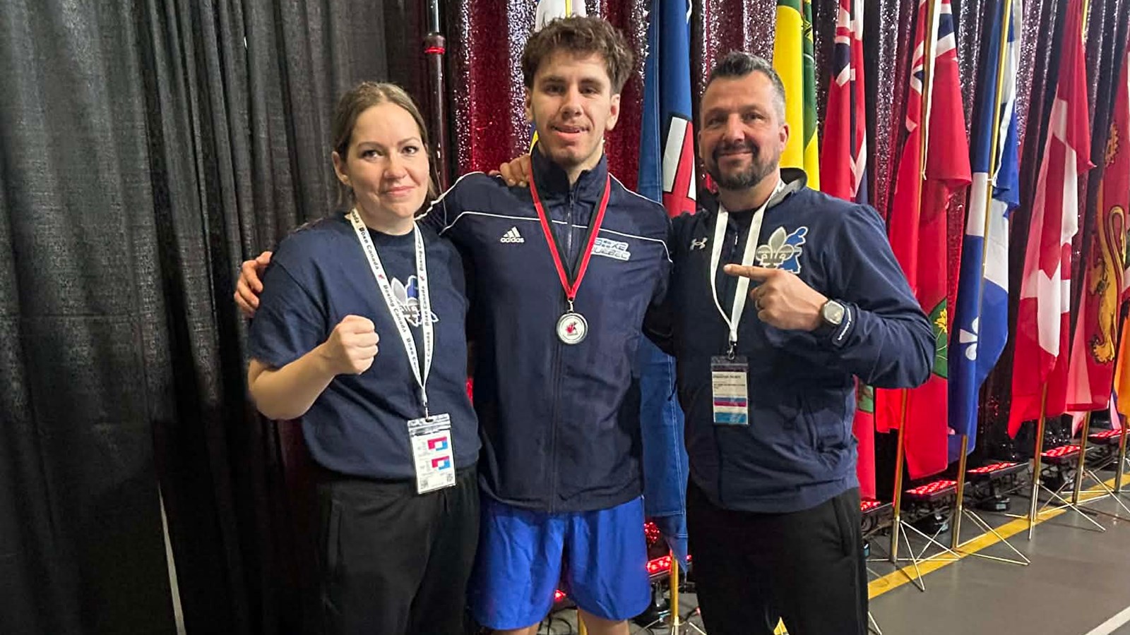 À 17 ans, Noah Bizier forge son mental sur le ring