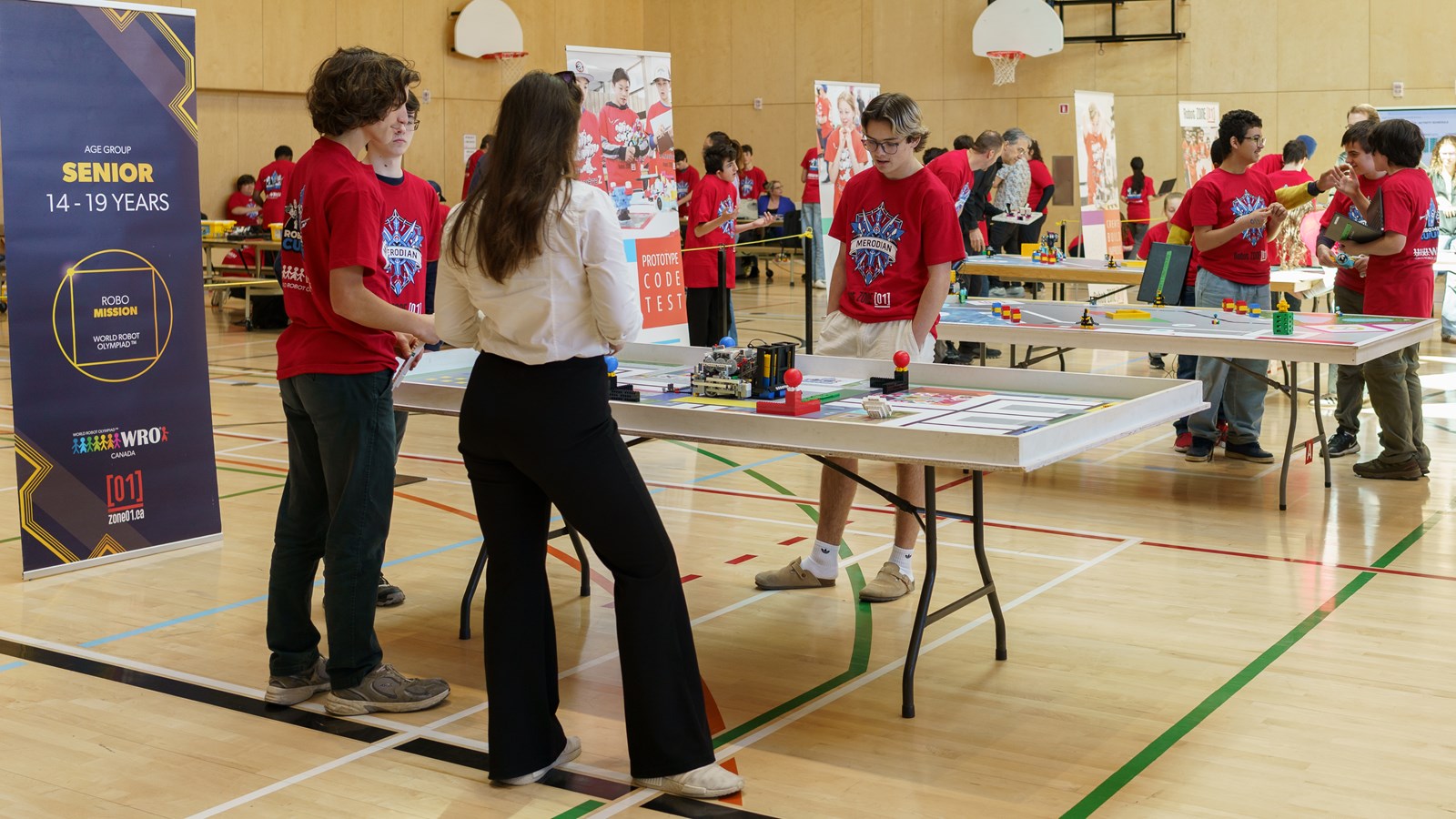 Saint-Georges: immersion à la compétition régionale de robotique Québec Rive-Sud