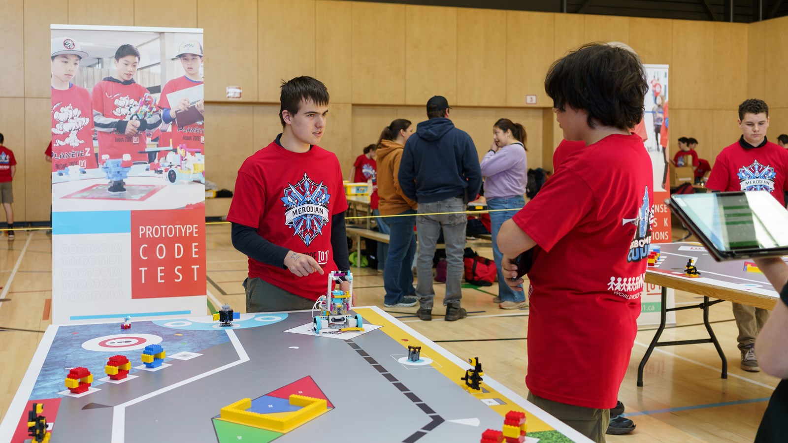 Saint-Georges: immersion à la compétition régionale de robotique Québec Rive-Sud