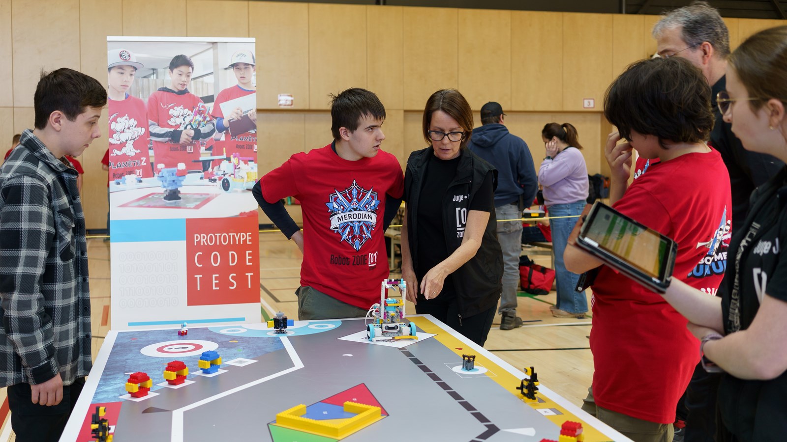 Saint-Georges: immersion à la compétition régionale de robotique Québec Rive-Sud