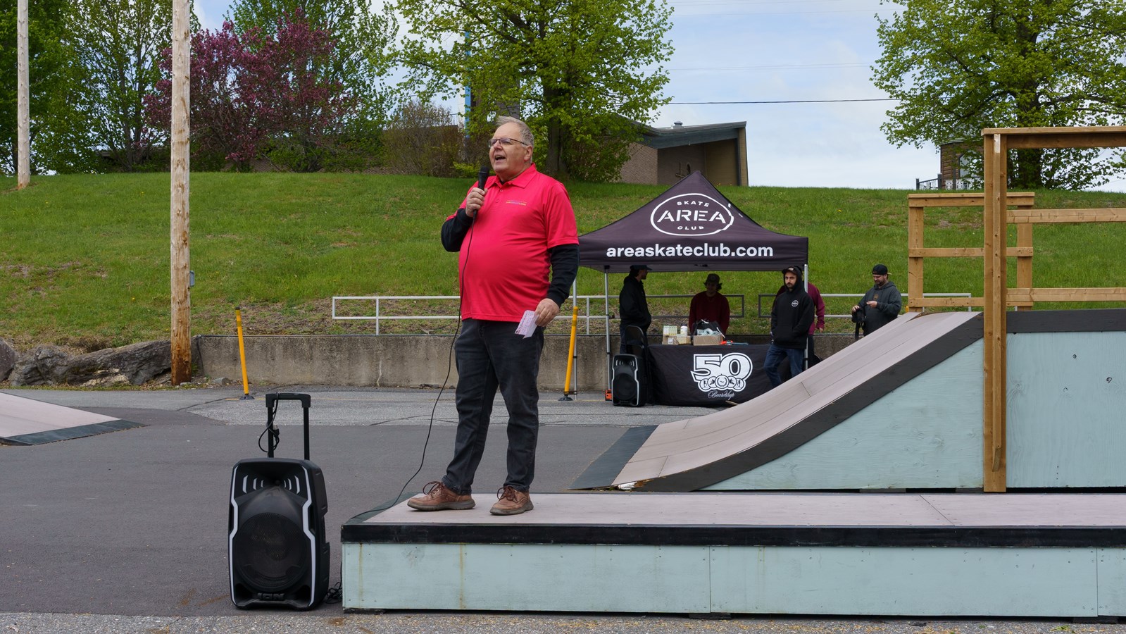 Les jeunes de Saint-Benoit-Labre profitent désormais de leur nouveau skatepark