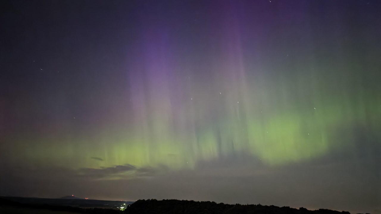 Nouvelle nuit d'aurores boréales sur la Beauce
