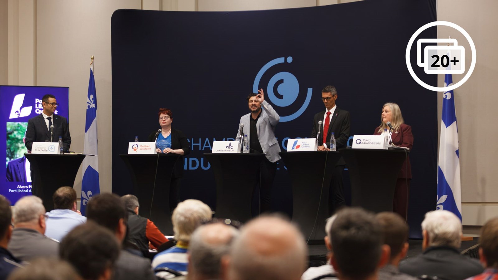 Retour sur le débat électoral dans Beauce-Sud