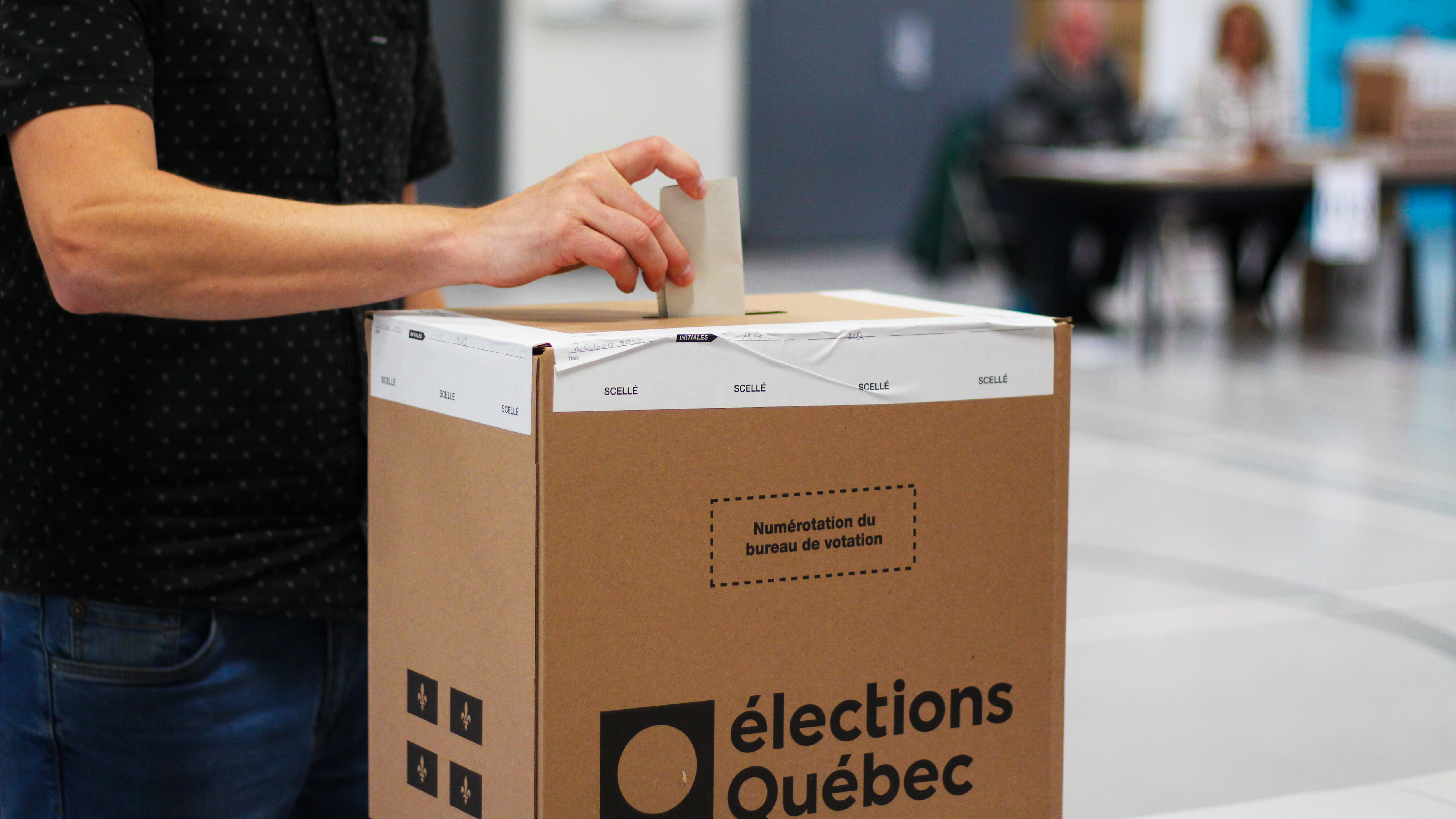 Fort taux de participation au vote par anticipation en Beauce