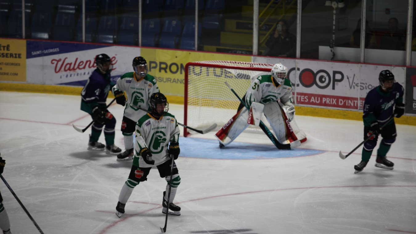 Les Condors hockey l'emportent 5-3 à Princeville