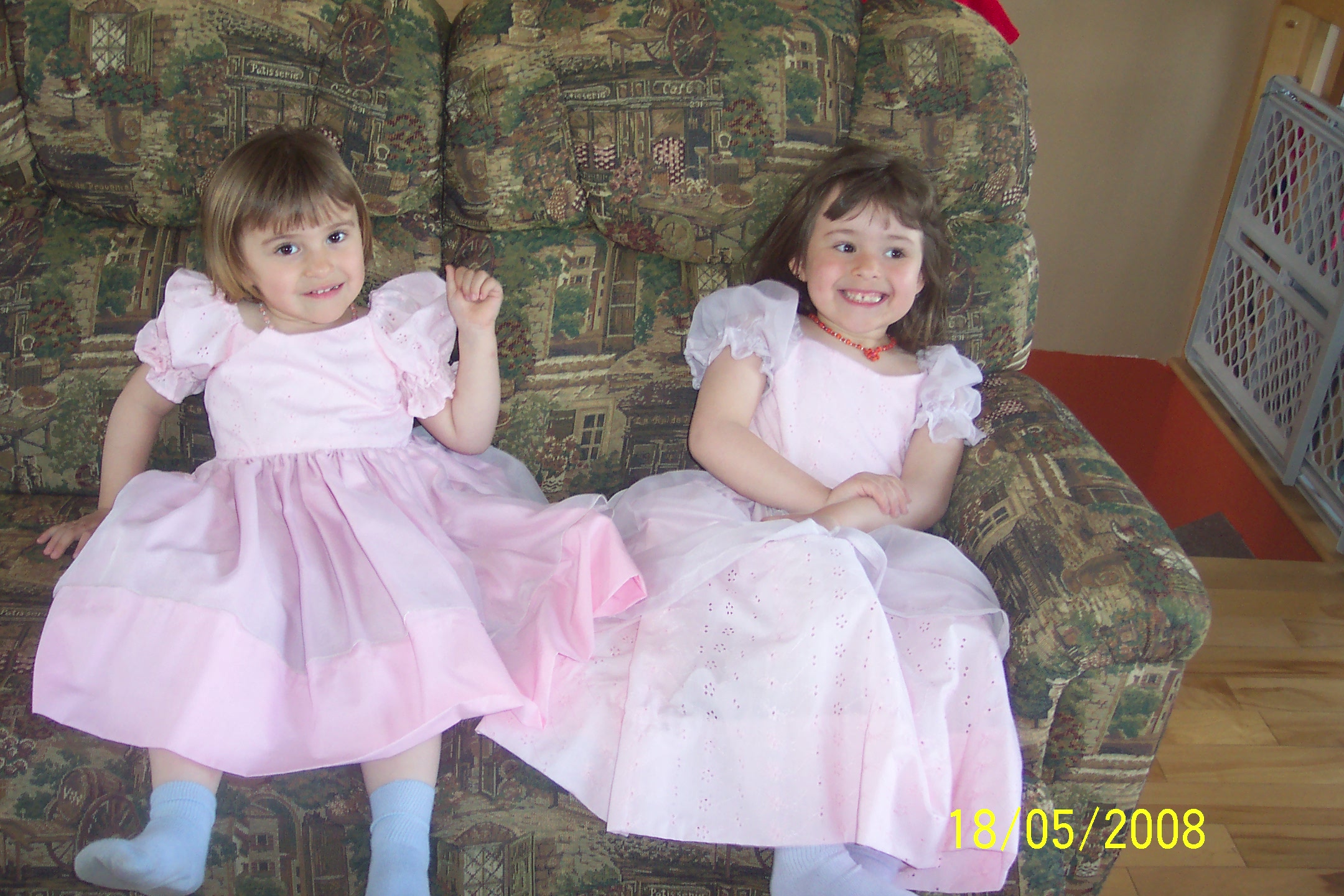 Nos deux princesse Laurie et Mélodie Mathieu