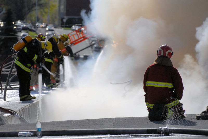 Incendie 1ière avenue St-Georges