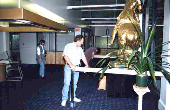 Rénovation de la nouvelle bibliothèque en 1995